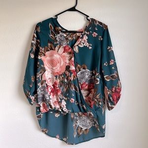 3/4 sleeve blouse